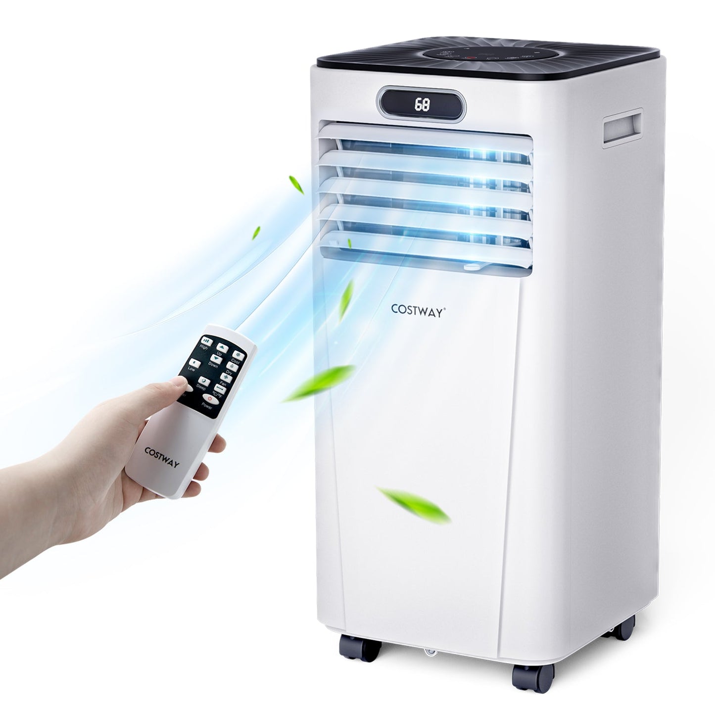 Aire acondicionado portátil compacto de 10,000 BTU