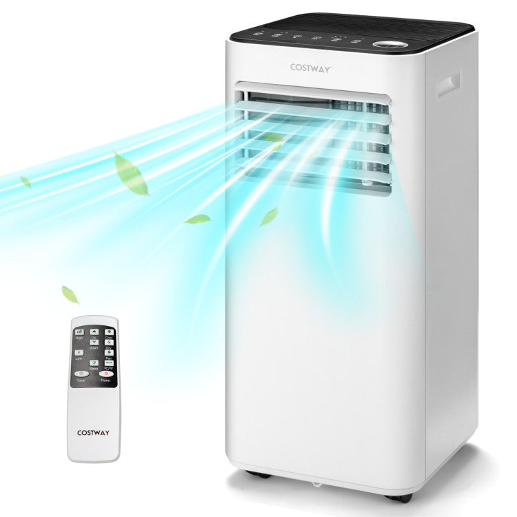 Aire acondicionado portátil de 10,000 BTU (ASHRAE) – 3 en 1