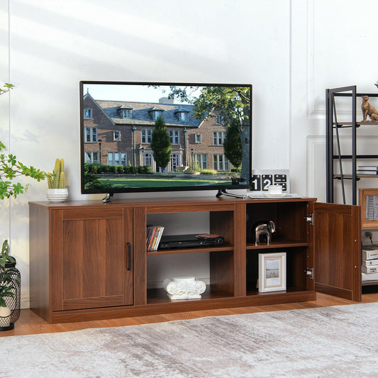 TV Stand with Double Barn Doors for TVs up to 65 Inch - Tampa Home & Garden Store