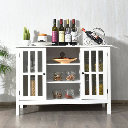 Mueble para TV de madera para televisor de 50 pulgadas - Blanco