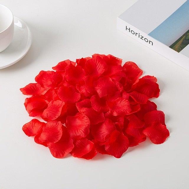 1000pcs fake separated red rose petals artificial floral decorations Stevvex on Tampa Home & Garden Store