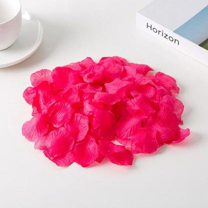 Stevvex pink artificial rose petals 1000pcs for wedding decorations on Tampa Home & Garden Store
