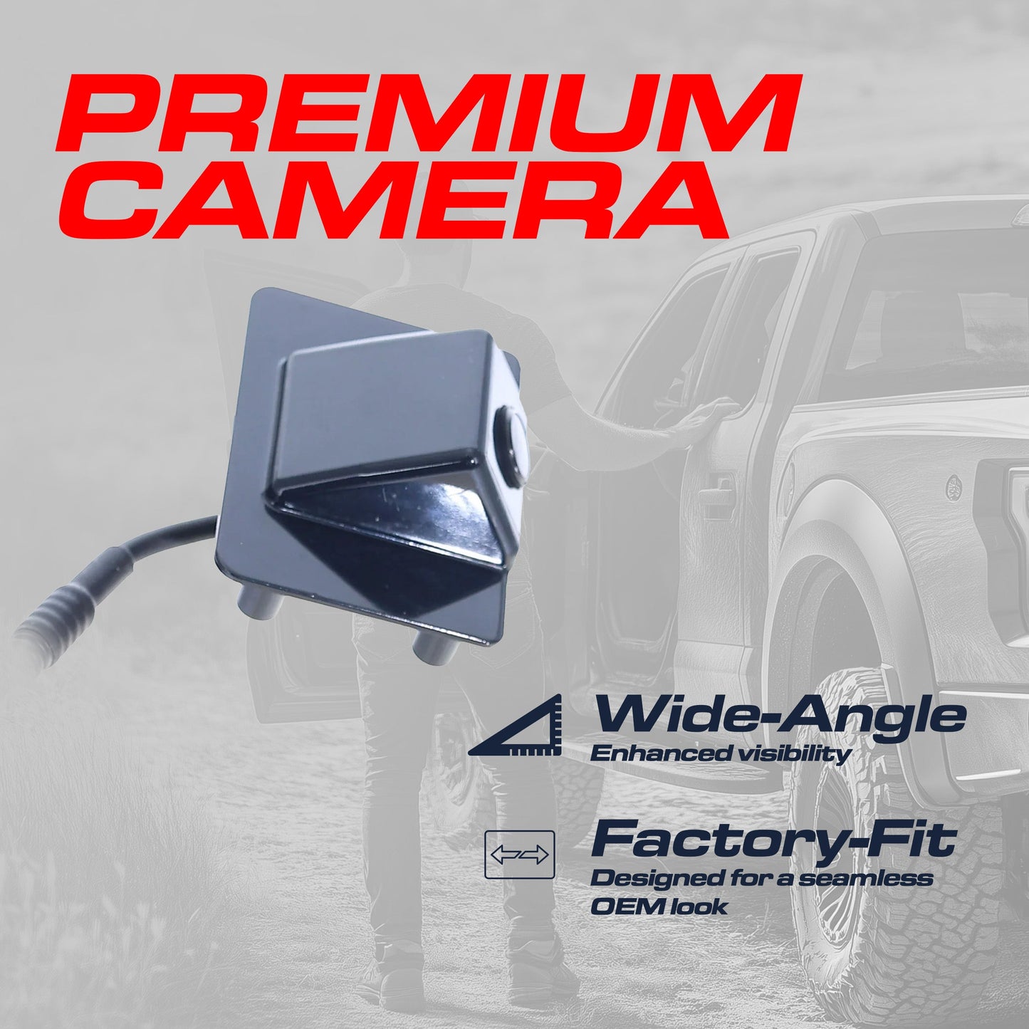 Master Tailgaters OEM backup camera for Cadillac Escalade 07-08 and GM SUVs, wide-angle on Tampa Home & Garden Store