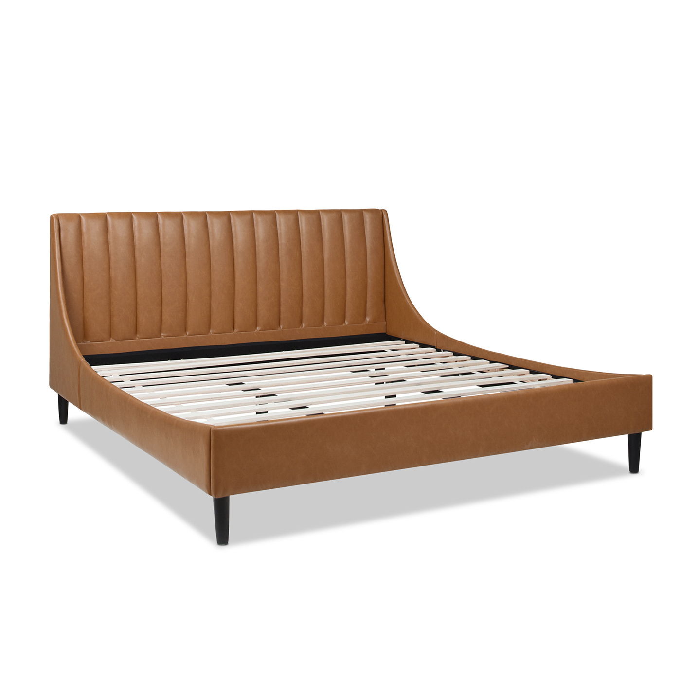 Aspen Vertical Tufted and Modern Platform Bed