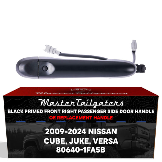 Exterior door handle black primed replacement Nissan Cube/Juke/Versa FR passenger side on Tampa Home & Garden Store