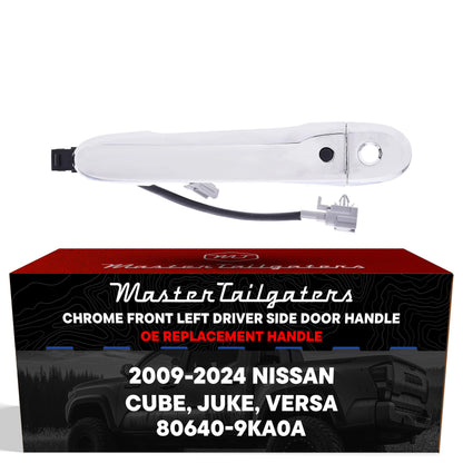 Door handle chrome front left driver side with keyhole cover for Nissan Cube/Juke/Versa on Tampa Home & Garden Store