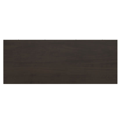Amherst wooden bookcase with adjustable shelves, dark espresso finish by HouseOfZazla on Tampa Home & Garden Store