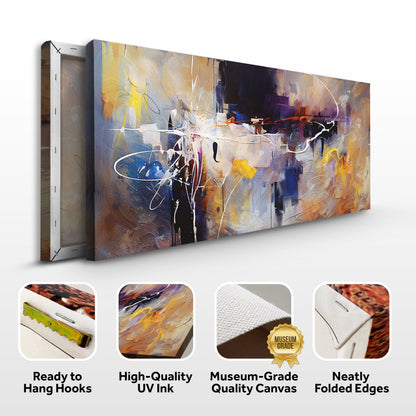Canvas print Colorplay Symphony by Tailored Canvases, abstract art on crafting canvas on Tampa Home & Garden Store