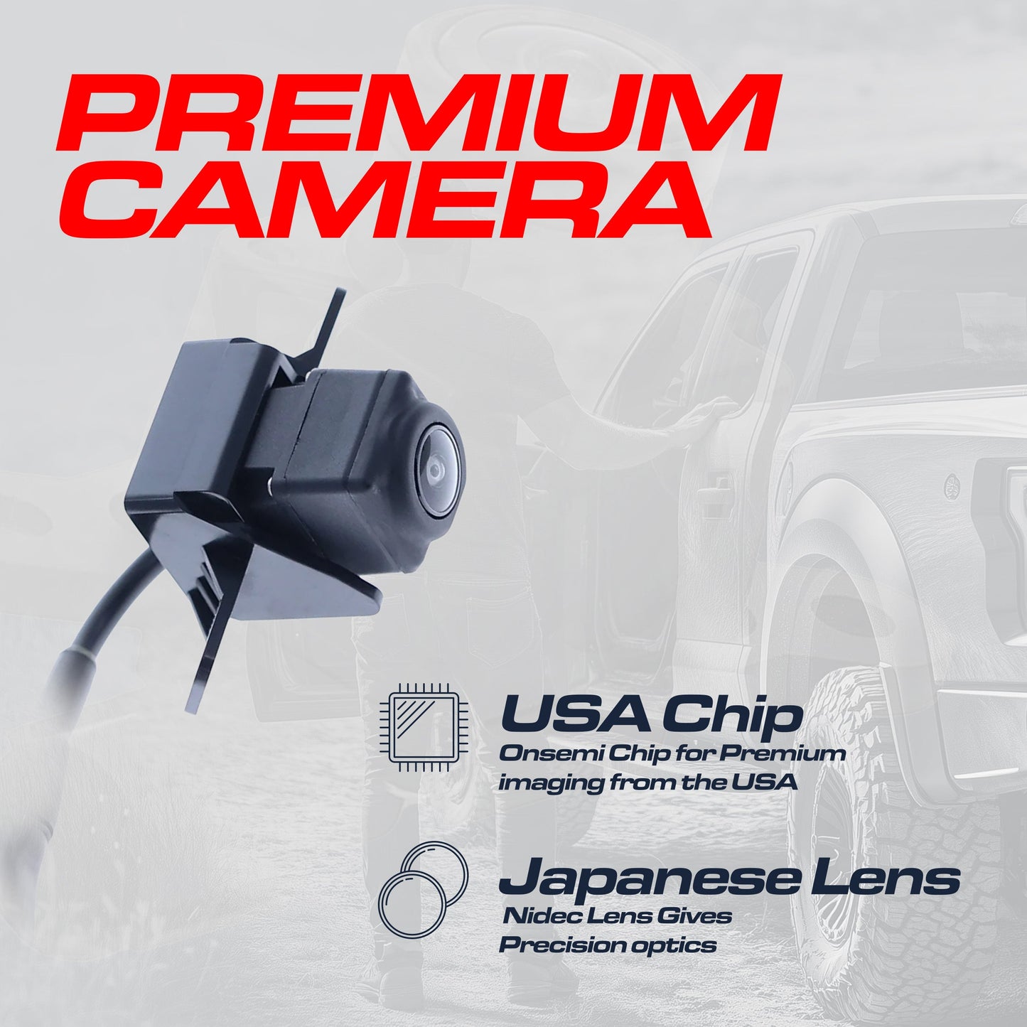Master Tailgaters OEM backup camera, black housing for Buick Lacrosse and Malibu Volt on Tampa Home & Garden Store