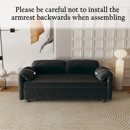 Dual Purpose Sofa and Retractable Queen Bed