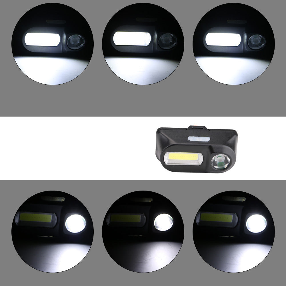 Outdoor camping fishing headlights headlamp with LED bar in black Sell My Stuff 1 unit on Tampa Home & Garden Store