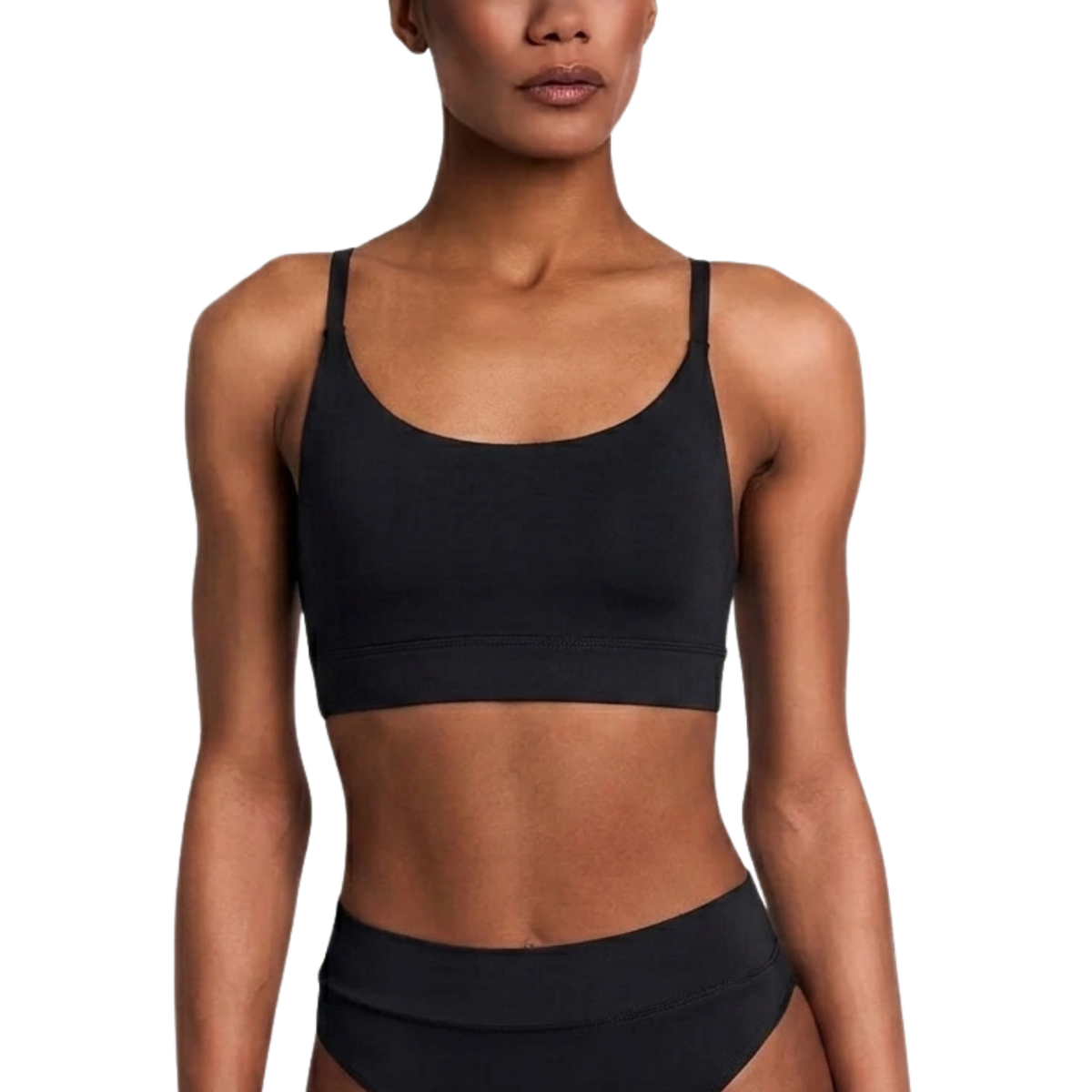 Scoop Bralette Net Positive black organic cotton bras on Tampa Home & Garden Store