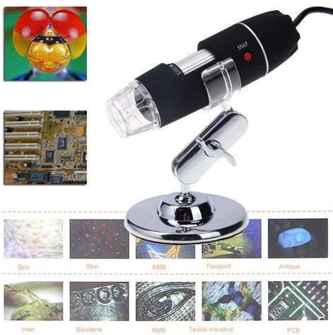 Sell My Stuff portable USB digital microscope with 8 LEDs, 1000X magnification, stand on Tampa Home & Garden Store