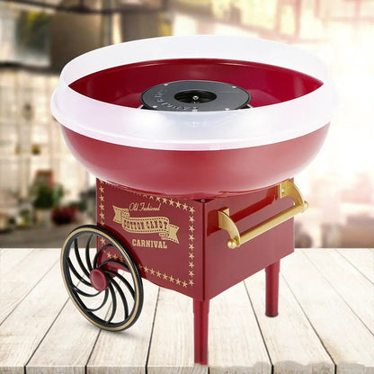 Cotton candy machine red carnival stand with white rim bowl FLIPSTYLEZLLC on Tampa Home & Garden Store
