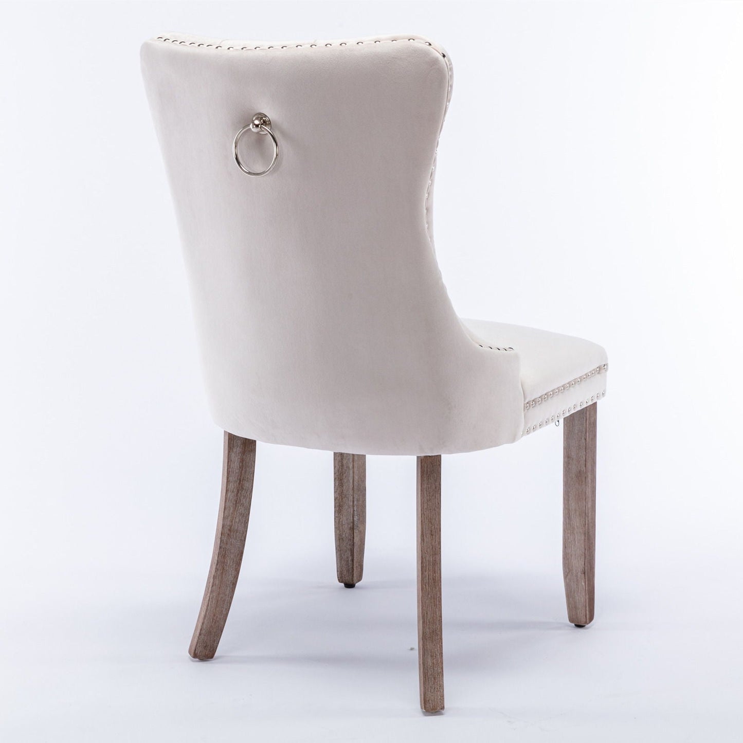 Nikki High End Tufted Dining Chair Set of Two