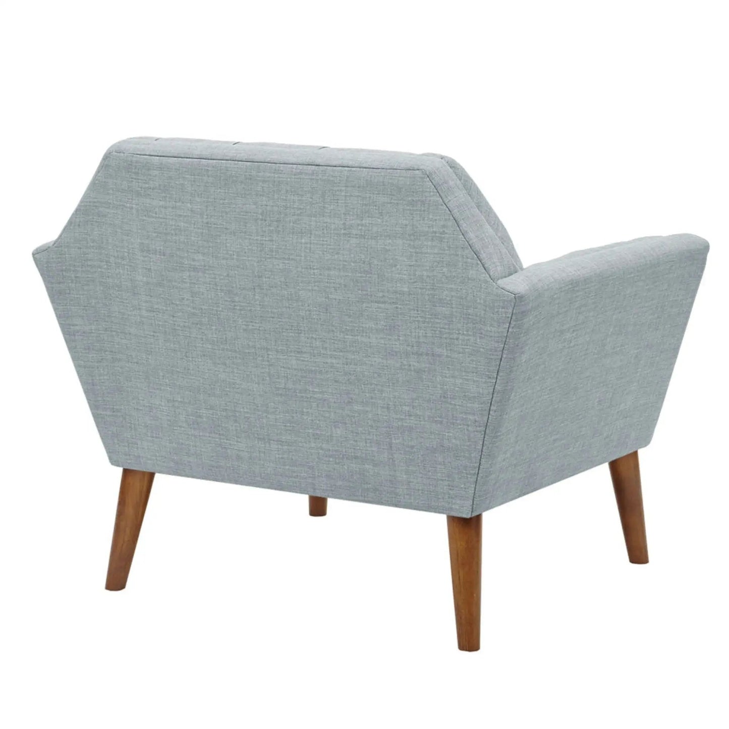 Lounge Chair With Button Tufting Mid Century