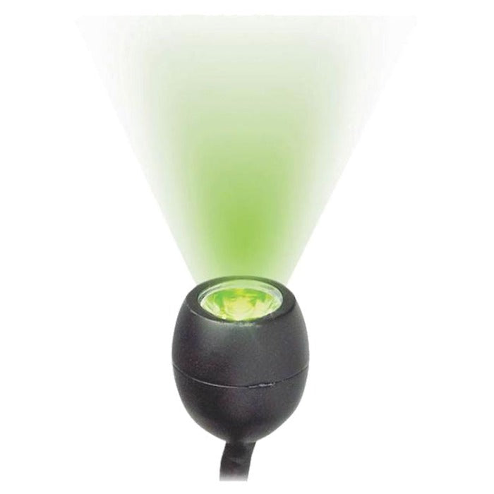 Little Giant LED EggLite Green fountain light with black stake base Rivendell Distribution on Tampa Home & Garden Store