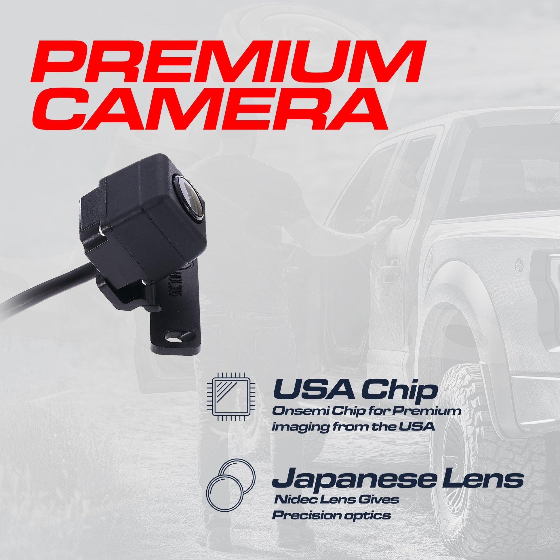 Master Tailgaters Honda Accord OEM backup camera for 2008-2012, black plastic housing on Tampa Home & Garden Store