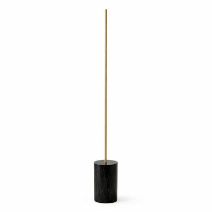 Prism LED Floor Lamp with on off Switch Base Gold
