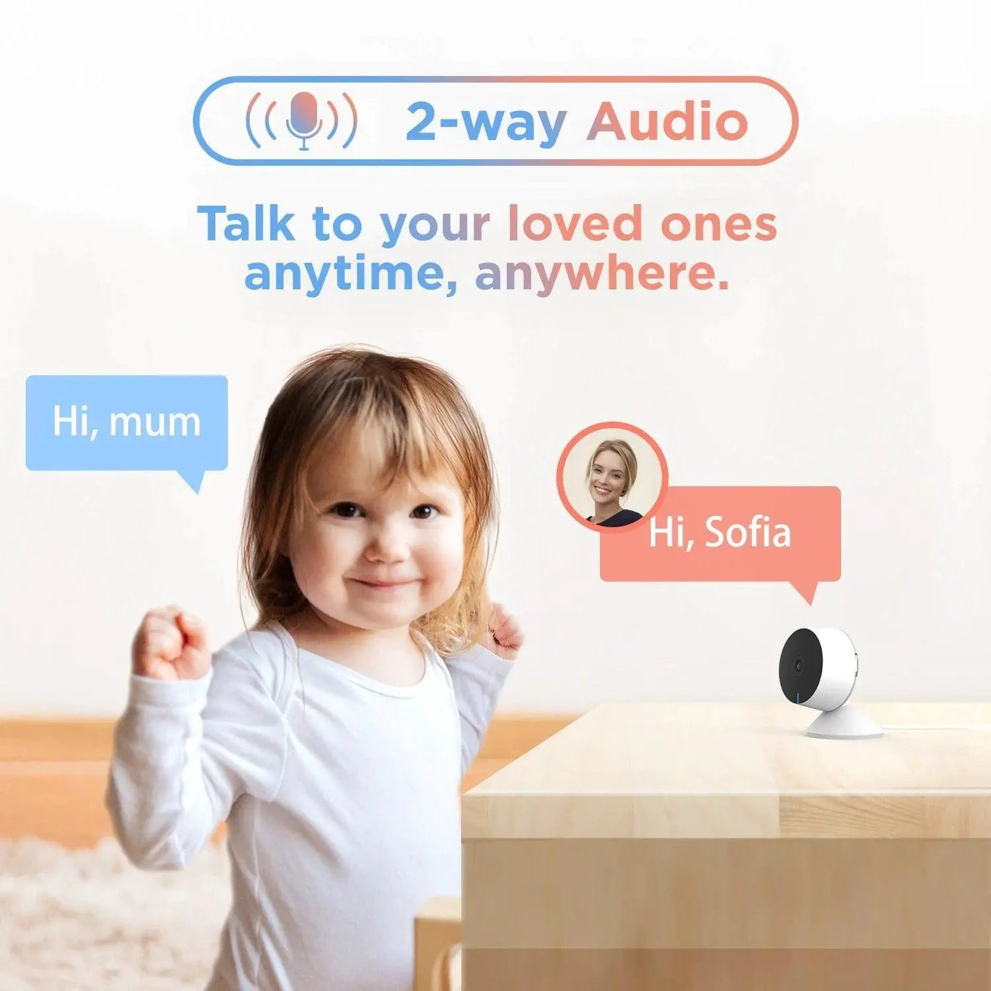1080P IP Wifi Camera Indoor Night Vision