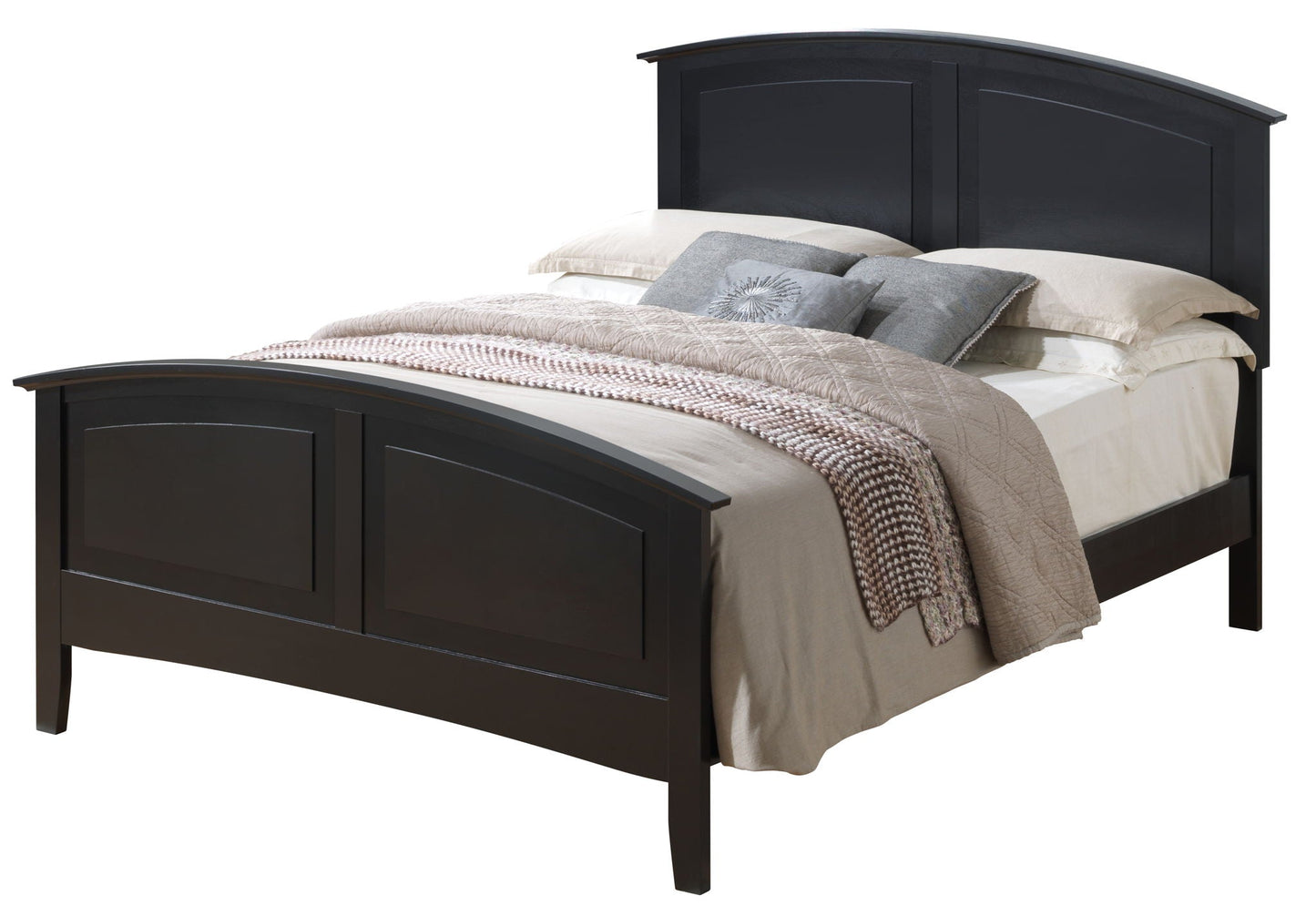 Modern Farmhouse Arch Bed With Real Veneers