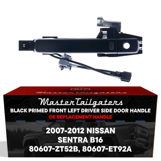 Door handle, black primed sensor-wiring for Nissan Sentra B16 Master Tailgaters on Tampa Home & Garden Store