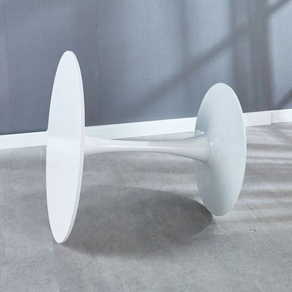Mid-Century Tulip Table with Round Top Pedestal