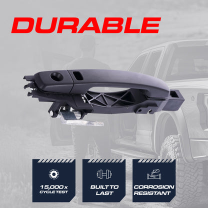 Exterior door handle black primed replacement for Nissan Sentra B16 2007–2012 Master Tailgaters on Tampa Home & Garden Store