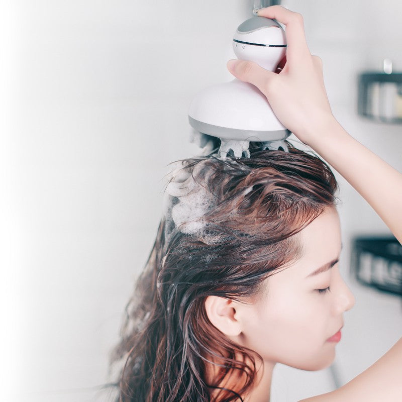 Head massager rechargeable head massager electric 3D scalp massager multifunctional head physiotherapy instrument - Tampa Home & Garden Store