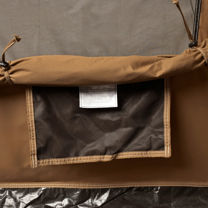 10'x10' Prota Canvas Tent by White Duck Outdoors, tan canvas fabric on Tampa Home & Garden Store