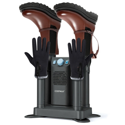 Electric Shoe Boot Dryer 4 Shoes with 180 Mins Timer Ozone Disinfection
