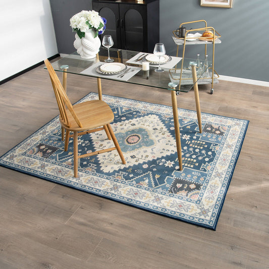 Faux Wool Fabric Area Rugs Doormat-S - Tampa Home & Garden Store