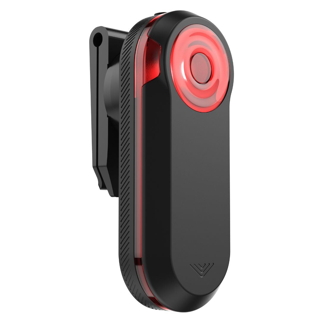 Radar Clip Mount for Saddle Bags Garmin bike mount by KOM Cycling, black with red ring on Tampa Home & Garden Store