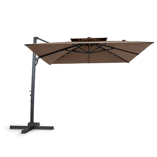 Cantilever Patio Umbrella 10 ft With 360 Rotation