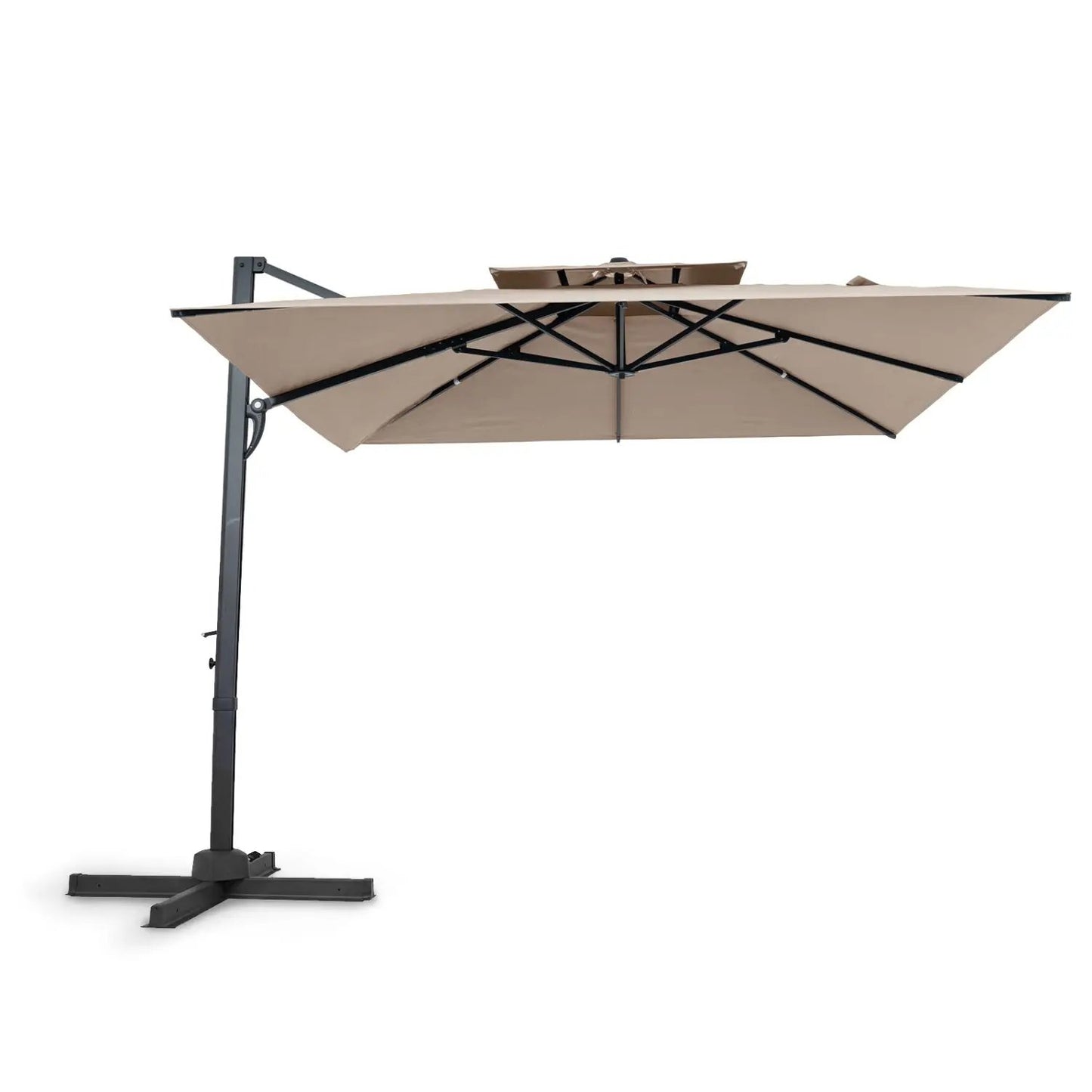 Cantilever Patio Umbrella 10 ft With 360 Rotation