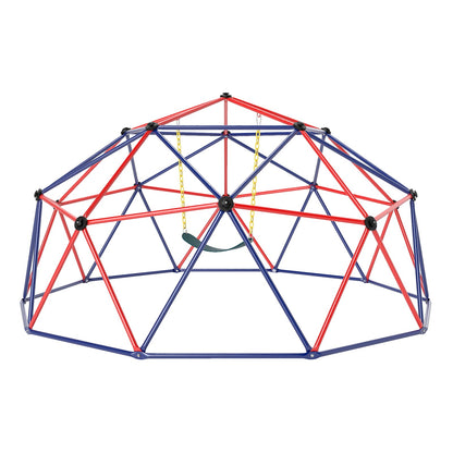 10 Feet Dome Climber with Swing and 800 Lbs Load Capacity