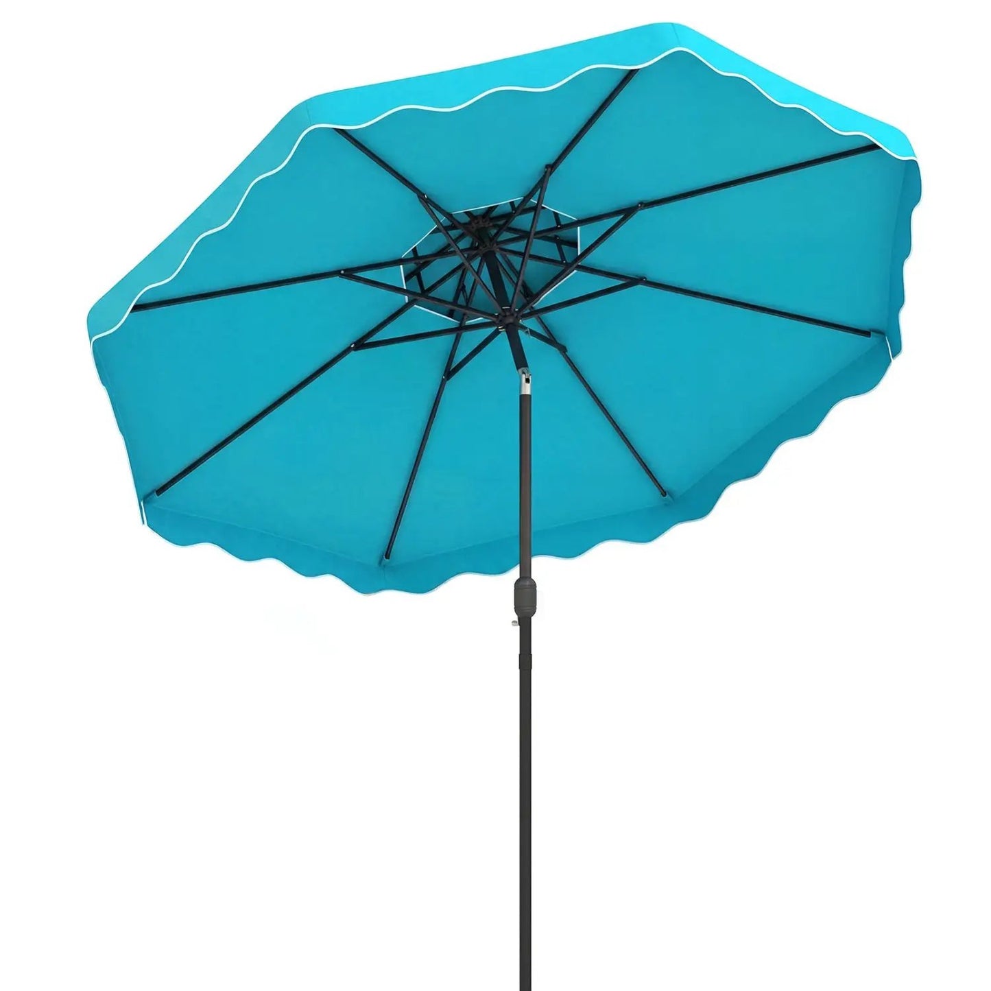 10 Ft Patio Umbrella With Push Tilt and Crank