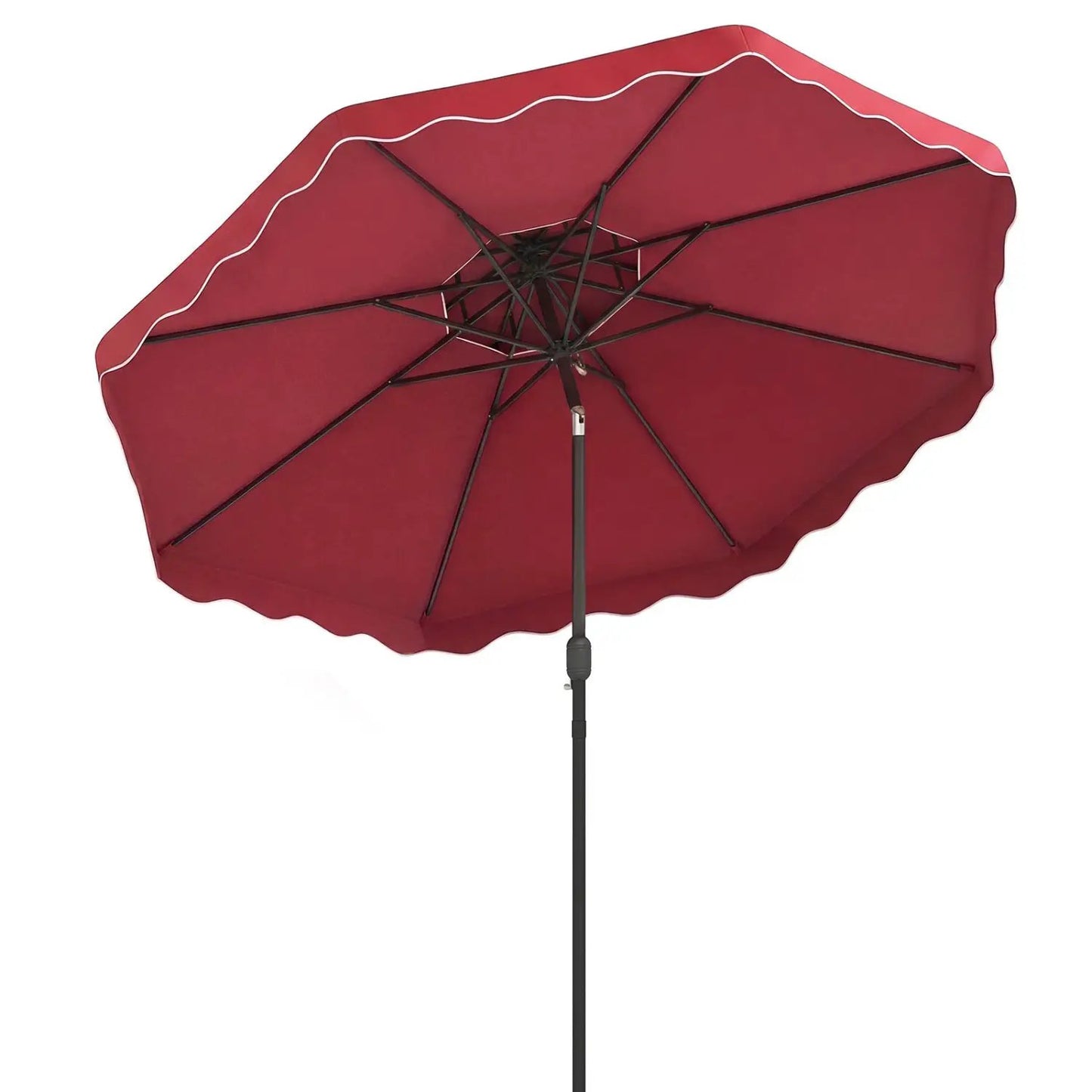 10 Ft Patio Umbrella With Push Tilt and Crank