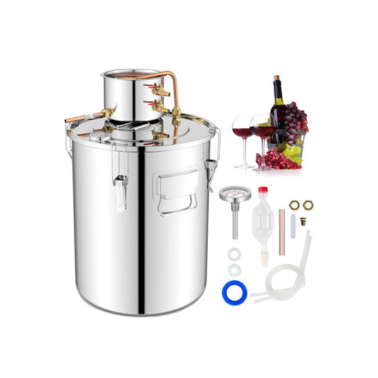 Exprimidor de 40 L con dos jarras de acero inoxidable