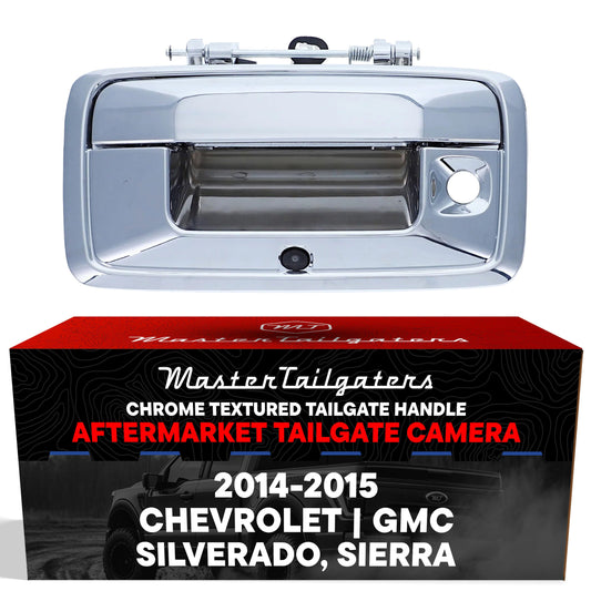 Chrome tailgate handle with backup camera for 14-15 Chevy Silverado / GMC Sierra on Tampa Home & Garden Store