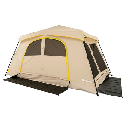 10 Person Instant Cabin Tent and Rainfly 13x9 ft
