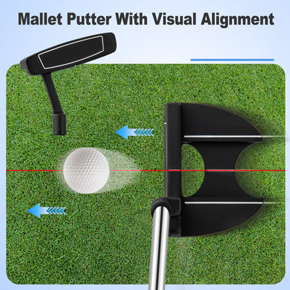 Men’s Profile Complete Golf Club Package Set Includes 10 Pieces