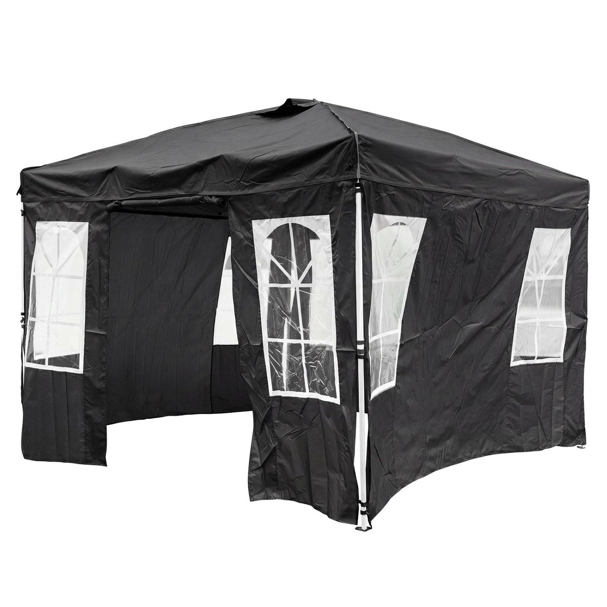 10x10 pop up canopy tent with sidewalls, adjustable height GemGear on Tampa Home & Garden Store