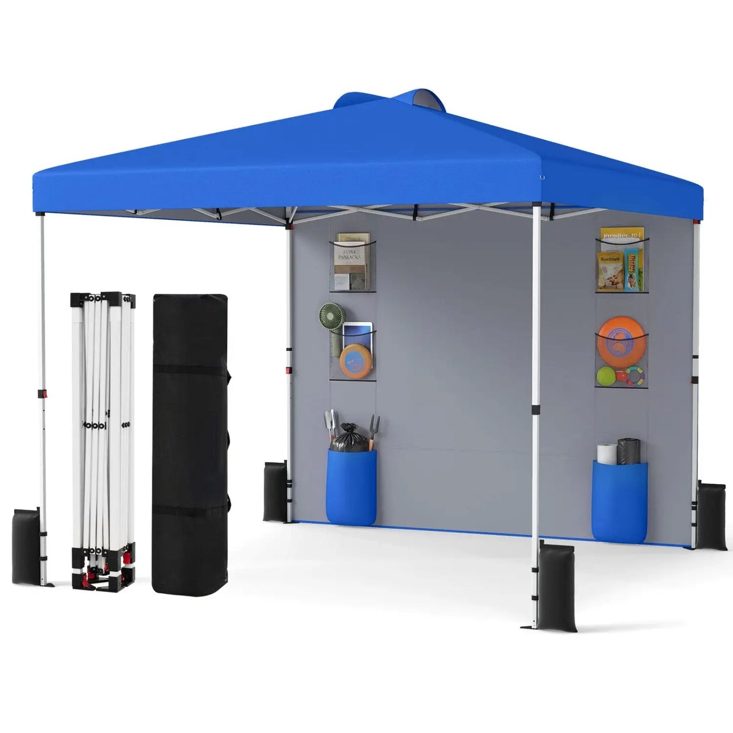 10x10 Pop Up Canopy Tent Sidewalls Pockets
