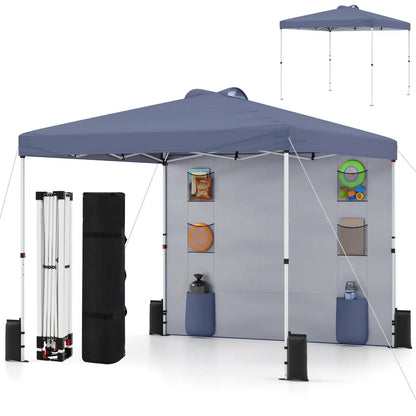10x10 Pop Up Canopy Tent Sidewalls Pockets