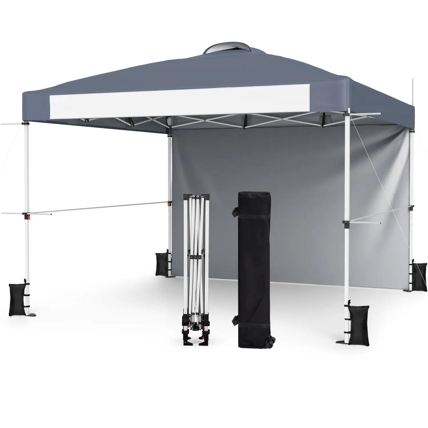 10x10 Pop Up Canopy Tent With Roller Bag