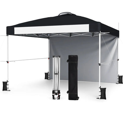 10x10 Pop Up Canopy Tent With Roller Bag