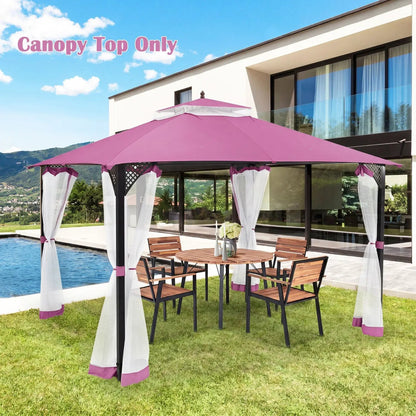 10x12 Gazebo Replacement Canopy with Vent
