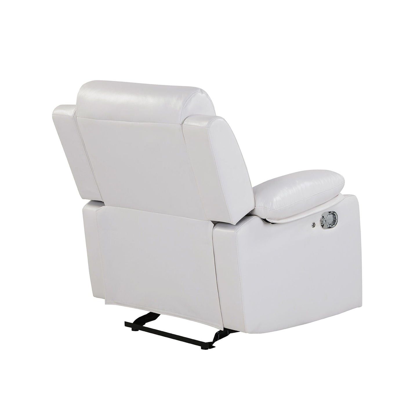 Blanche Glider Recliner With Led And Pillow Arms