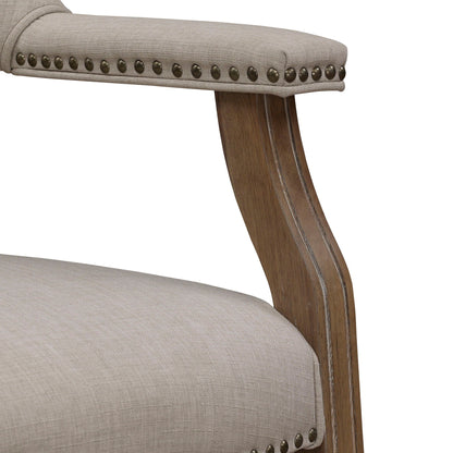 Monroe Beige Dining Chair and Thick Foam Seat